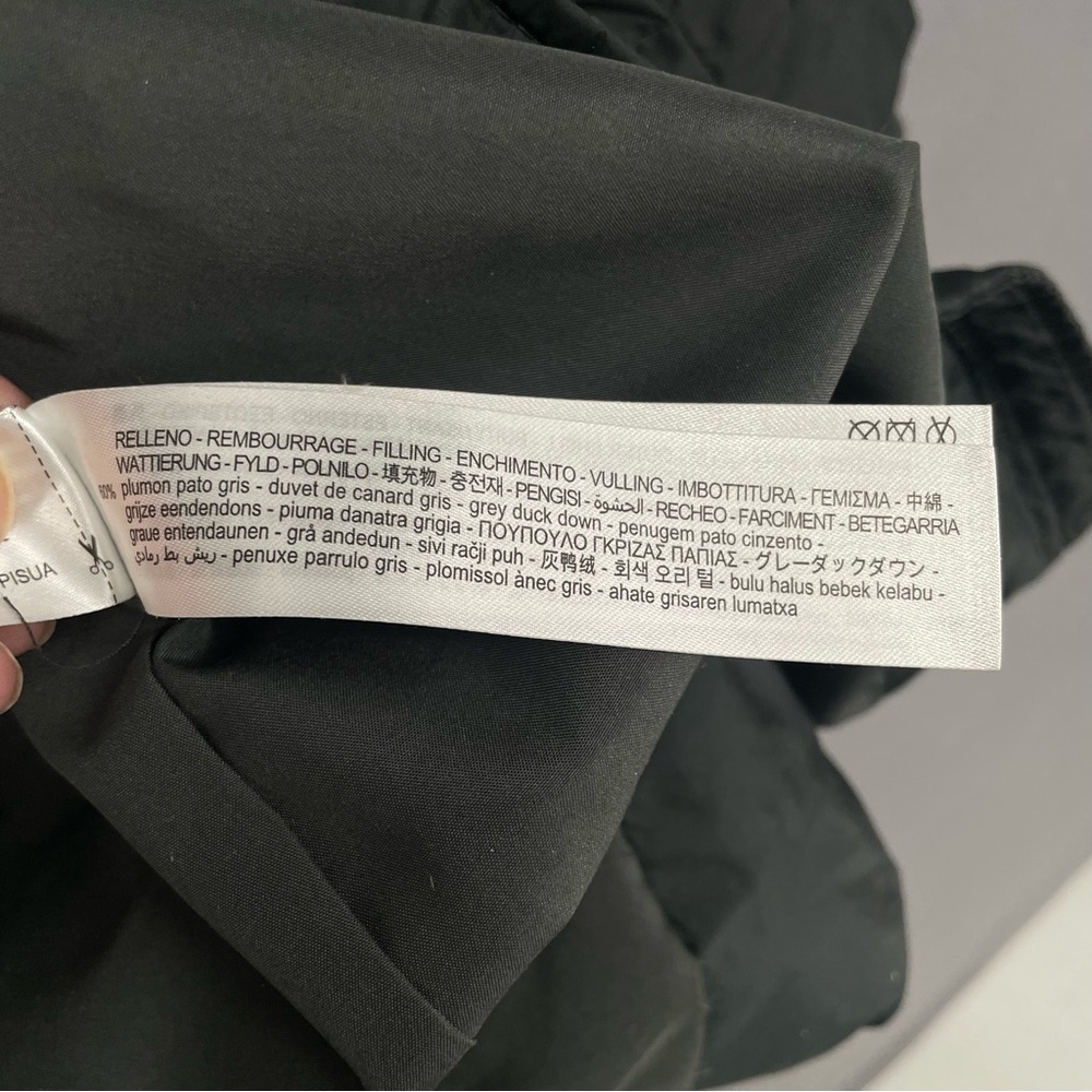 Zara Green Down Puffer Coat with Hood – Women’s Medium - Picture 6 of 13
